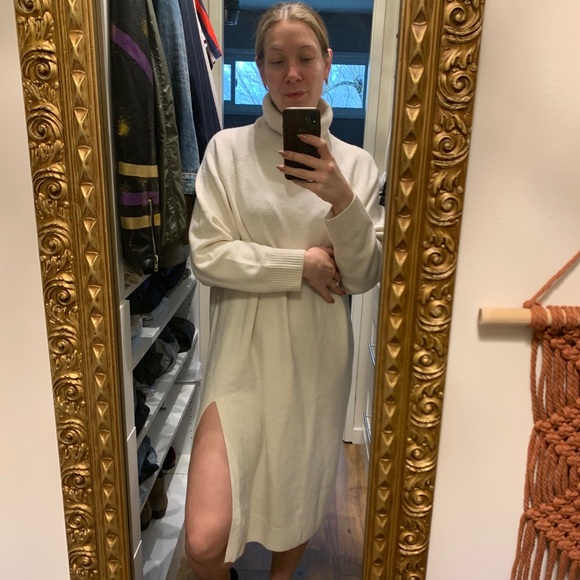Cozy, knit turtleneck dress! - Picture 3 of 5